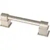 3" or 3-3/4" Dual Mount Deco Pull Satin Nickel