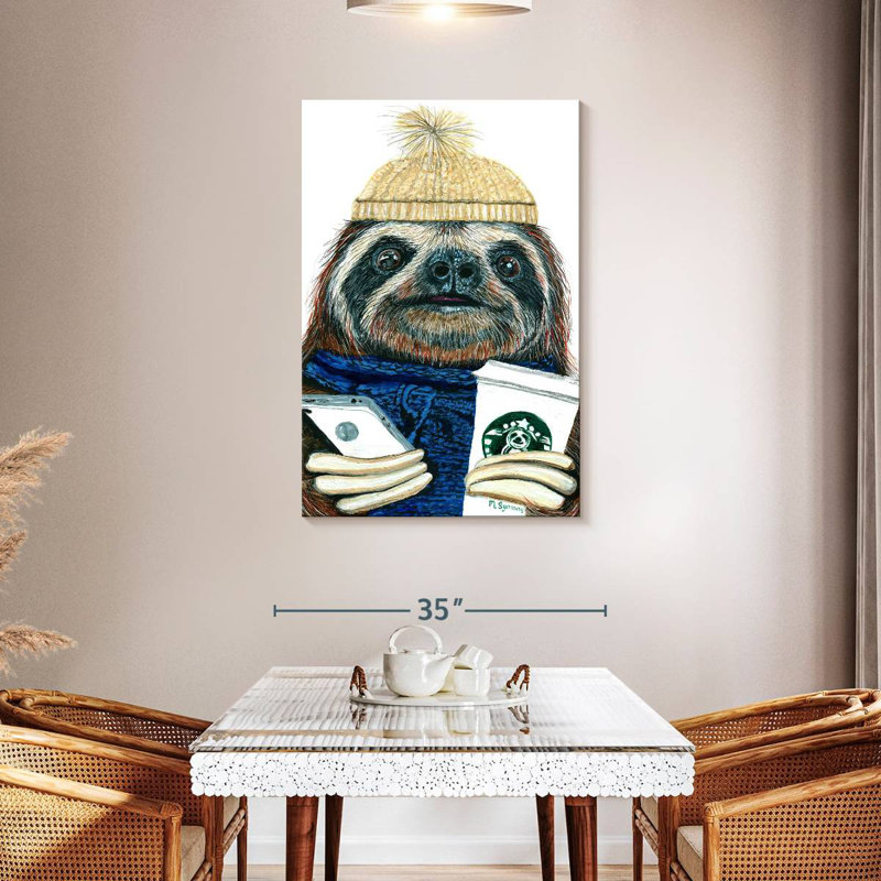 Brampt Urban Sloth, 45" H x 30" W