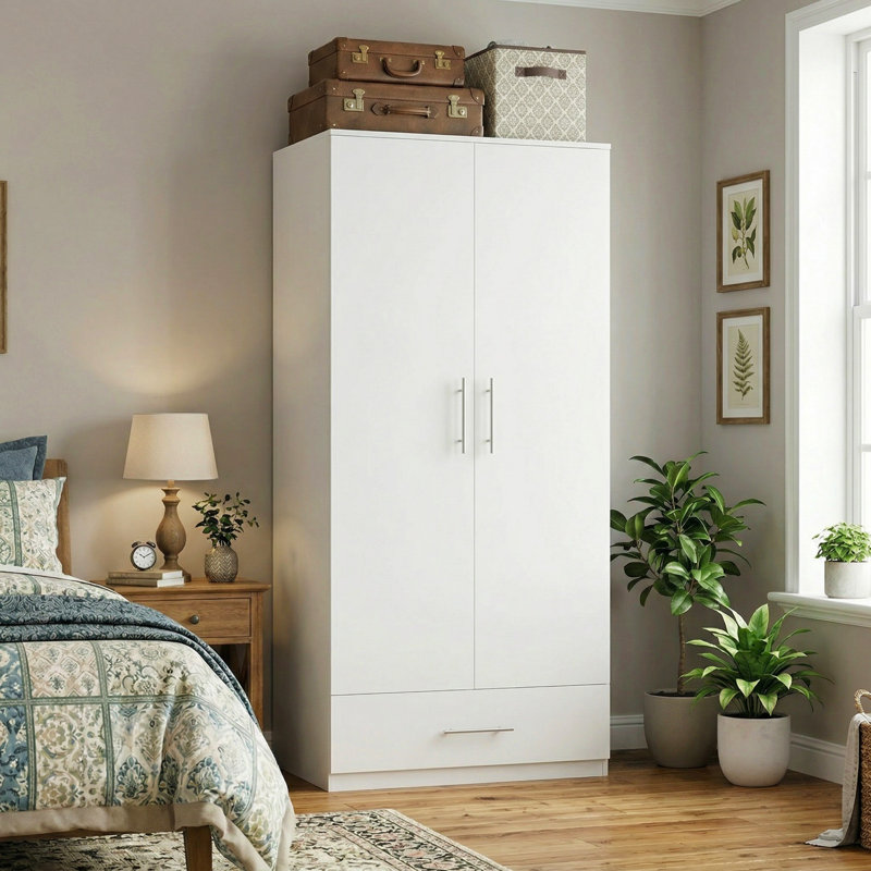 Armoire Syverson, Blanc