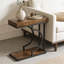 Table de couloir compacte avec structure semi-circulaire
