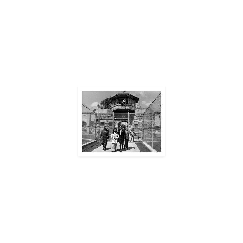 Johnny Cash " Johnny Cash At Levenworth Prison ", 8" H x 10" W