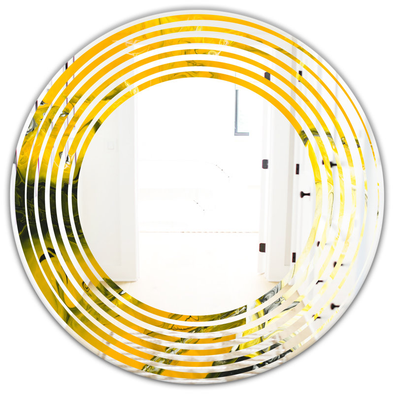 Miroir mural Wave, H 31,5 po x l po