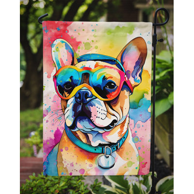Drapeau de jardin Hippie Dawg