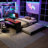 Wood Daybed With Trundle,Desk,LED Light And USB-794319818-794319817