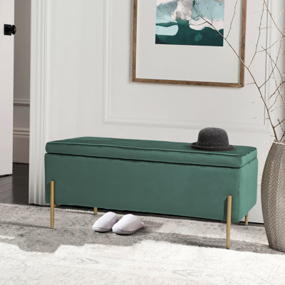 Banc de rangement rembourré Casiano