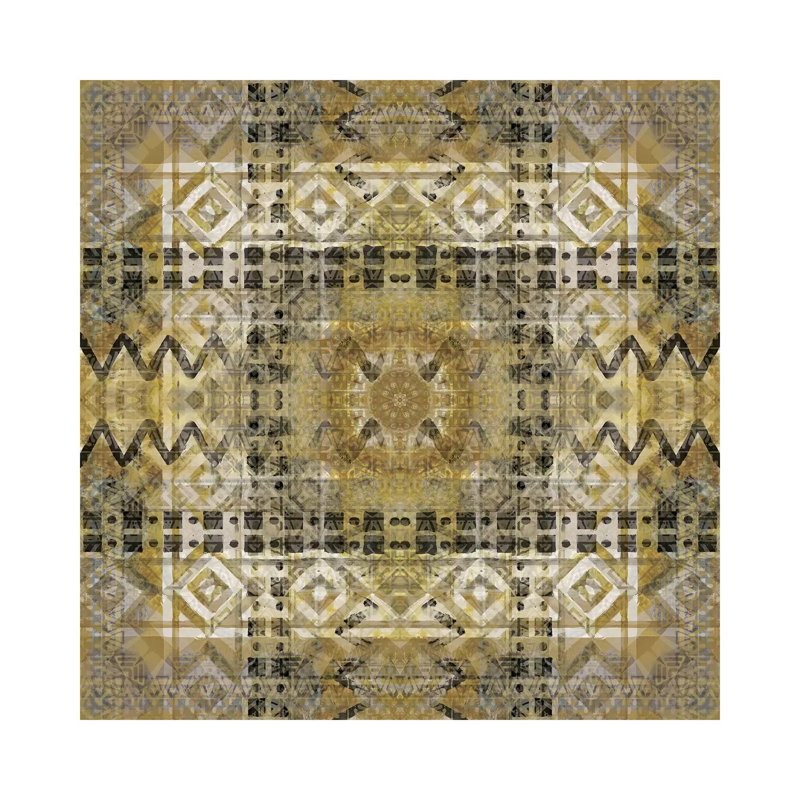 Kaleidoscope Tribal by Nan - Wrapped Canvas Print, 93.98cm H x 93.98cm W x 1.91cm D