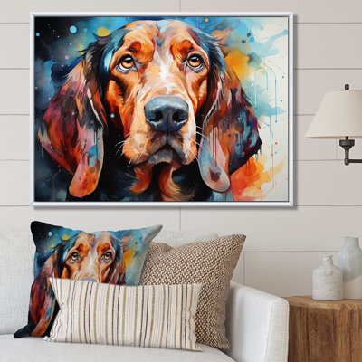 " Dog Basset Hound Beauty "