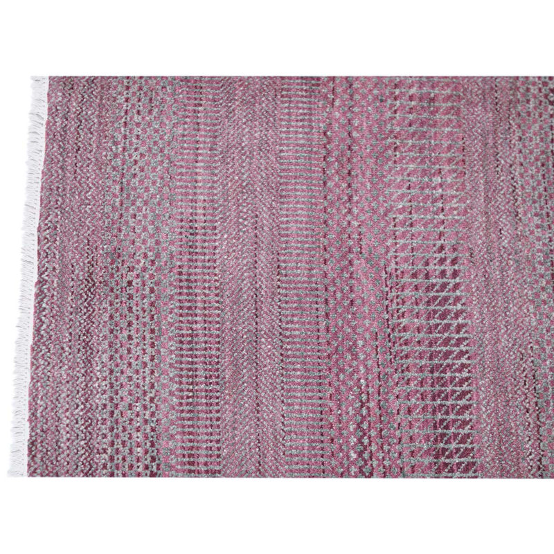 Wool Area Rug in Purple