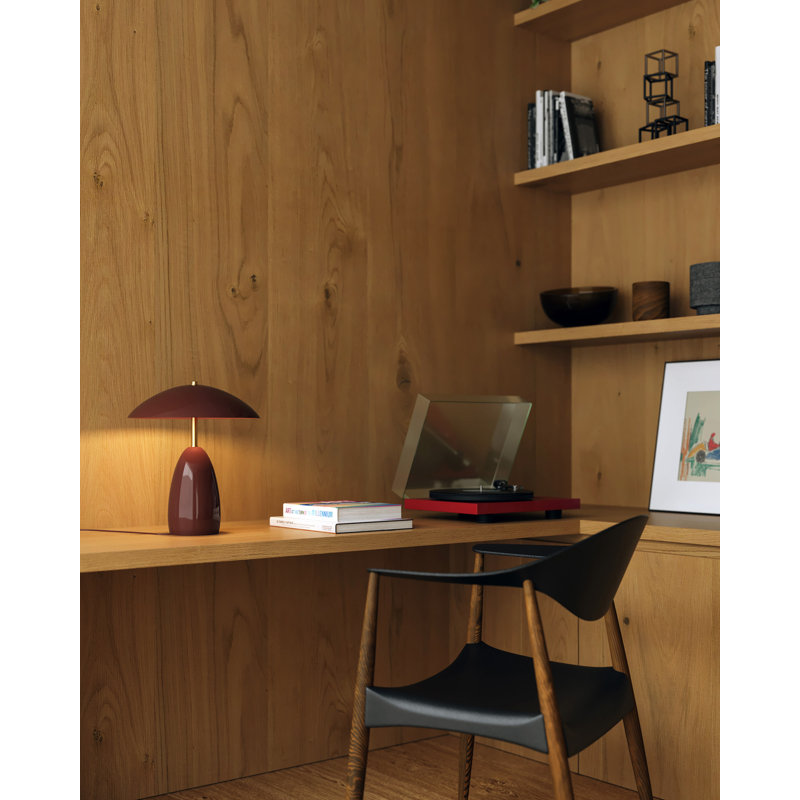 Sheffield 12-In Table Lamp, Rouge