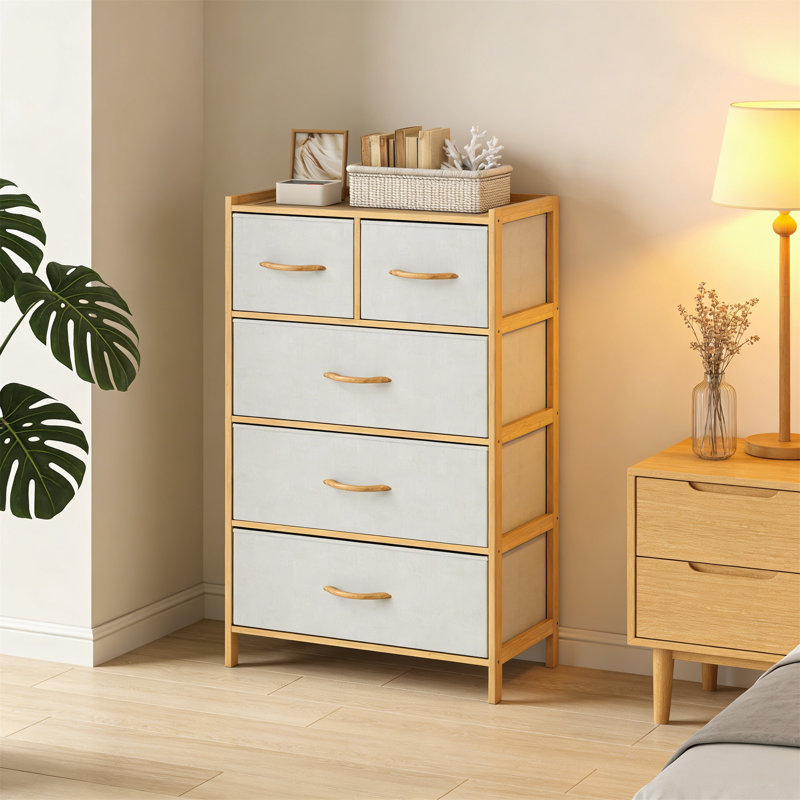 Fabric Rectangle Accent Chest