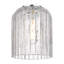 Applique murale « Voile de mariée » - 3 lumières - 66 cm - Bronze champagne - Éclairage pour salle de bain