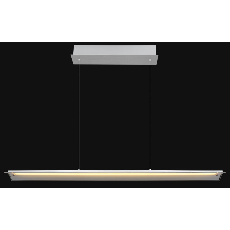 Coiscou 1 - Light Brushed Nickel LED Pendant