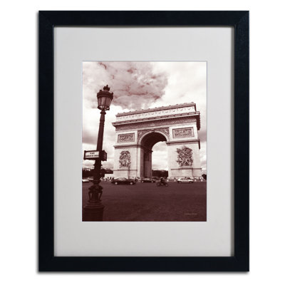 « arc de triomphe » par kathy yates, reproduction de photo encadrée