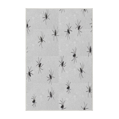 Tapis décoratif grise Jarman