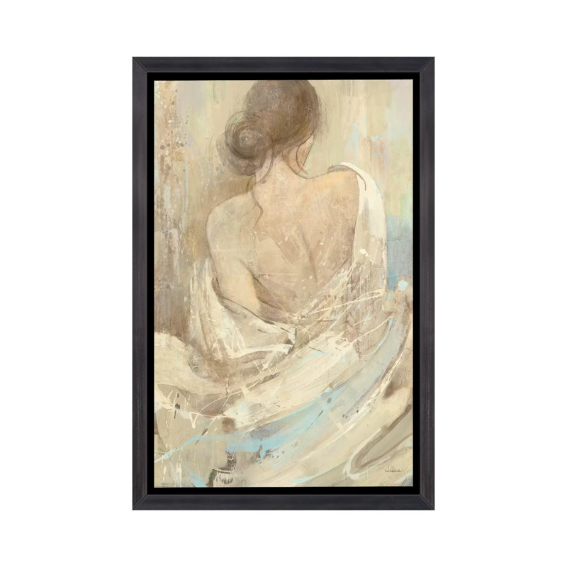 «Abstract figure Study I» par Albena Hristova - reproduction d'art, H 40 po x l 26 po x P 1,5 po