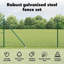 Vidaxl Fence With Posts -Coated Steel-116797911-116797901