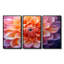 Ensemble de décoration murale Radiant Dahlia la nuit II - Dahlia-380955215-380955207