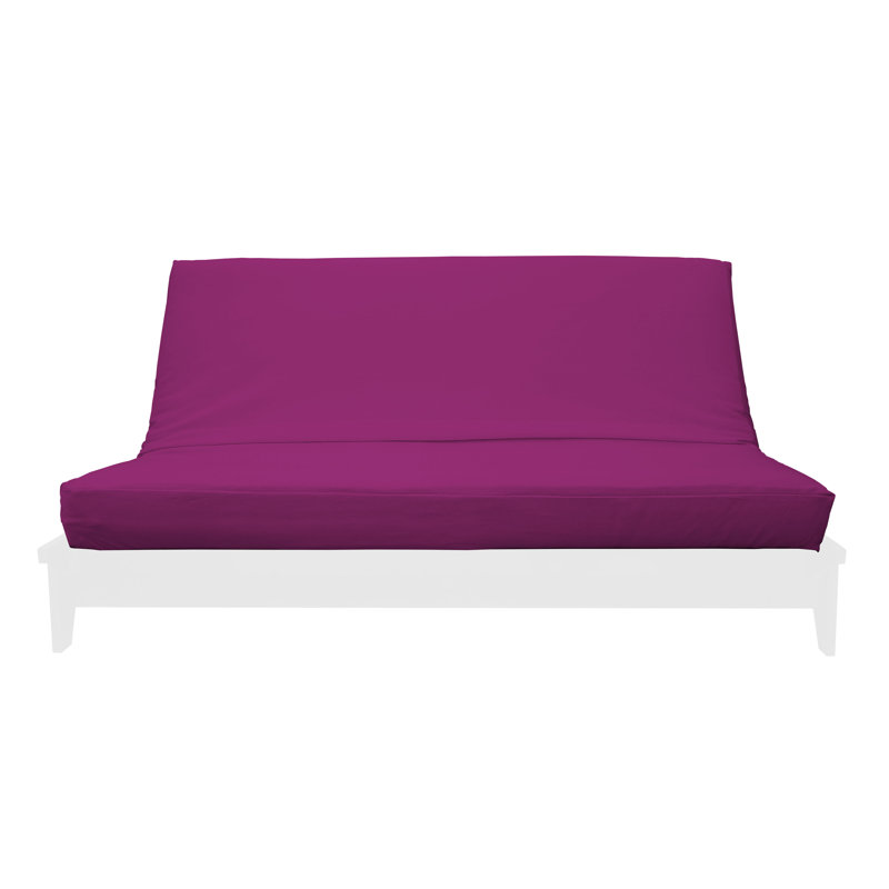 Premium Fabric Futon Cover, Full, Purple Cotton Blend