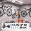 Metal Wall Mounted Bike Rack