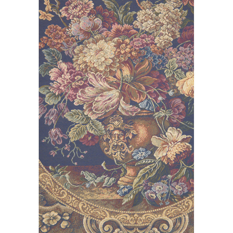 Loom Woven Cotton Blend Wall Hanging, 30" H x 25" W x 0.1" D