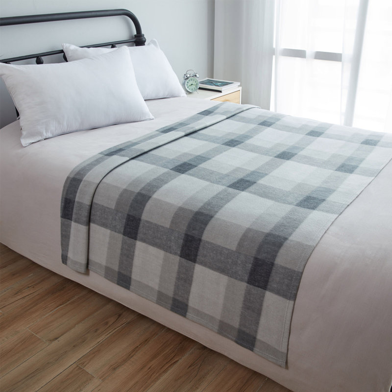 Kirac Blanket, W150 x L120cm, Silver