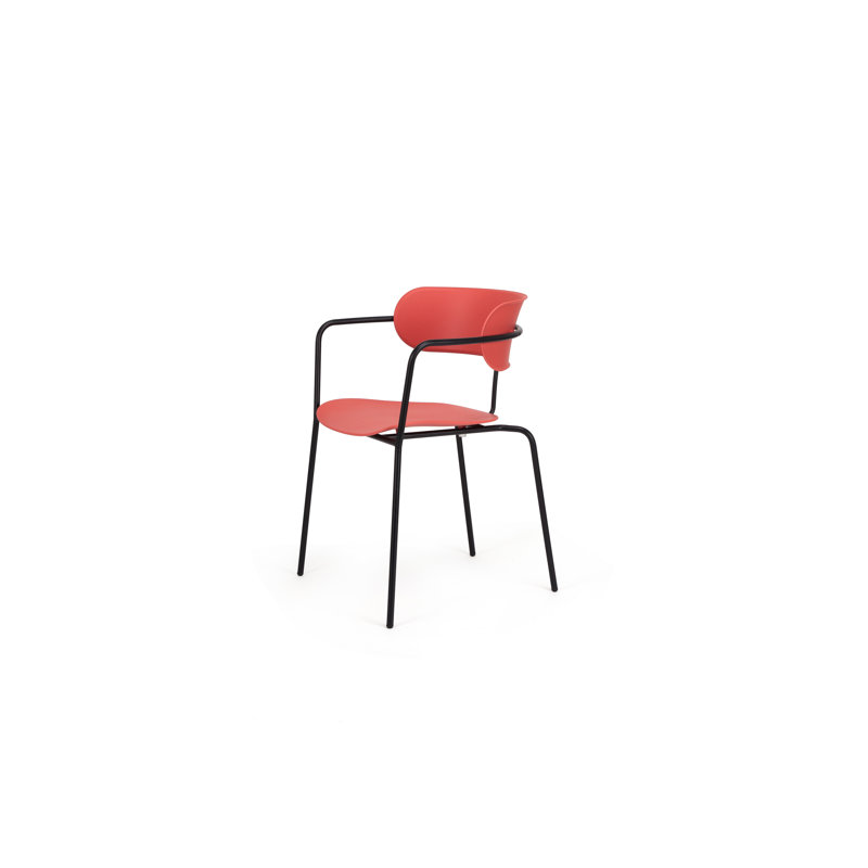 Gammell Dining Chair, Red/Black