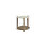 Table de bout Stone Top - Caramel