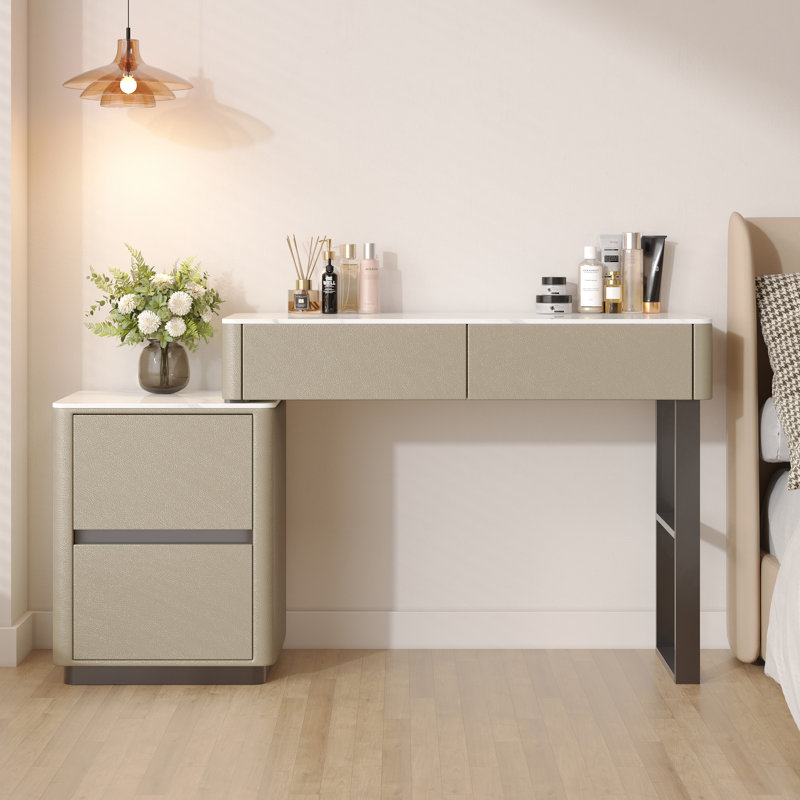 Table de coiffeuse Soild, Gris