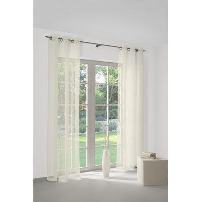 Kituku Semi Sheer Gardine Single Panel