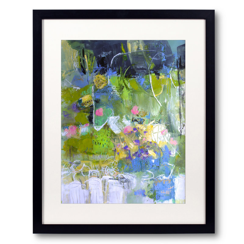 Phenom Print by Elizabeth Chapman, Black Single Picture Framed Paper, 30" H x 24" W