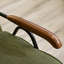 Chaise d'appoint rembourrée 100% polyester