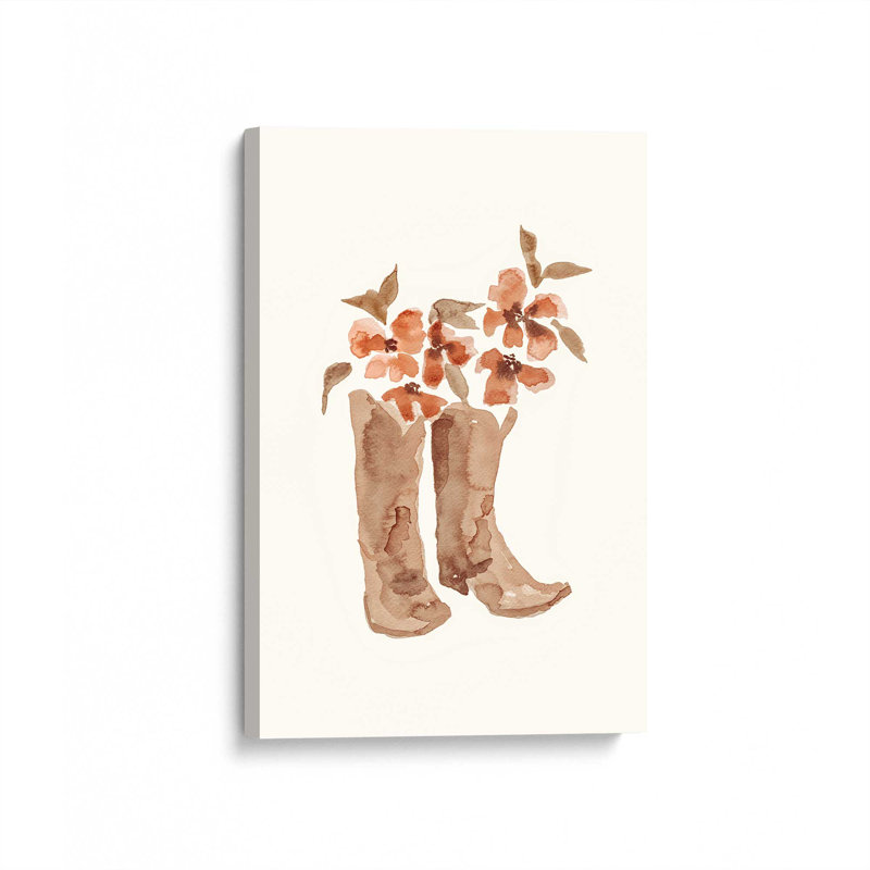 Bottes de cowboy en toile tendue, H 18 po x l 12 po