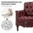 Annja 32" W Tufted Genuine Leather Armchair-80015537