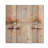Ha Penny Bridge In Dublin - Industrial Gold Wood Print On Natural Pine Wood-1768344090