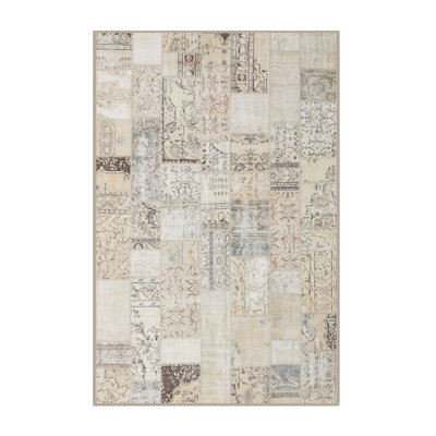 Tapis beige contemporain