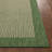 Marshanna Odin Solid Striped Border Indoor Outdoor Green Flatweave Rug-97429555