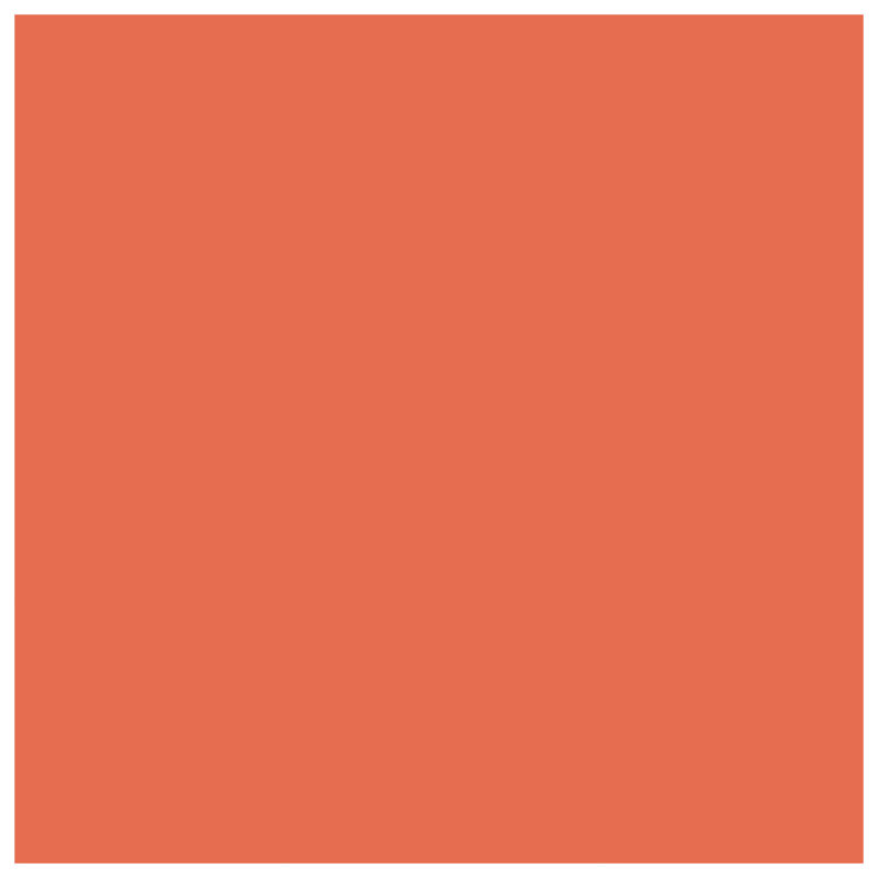 Solid Orange Quilted Bedspread All Sizes, Full / Double