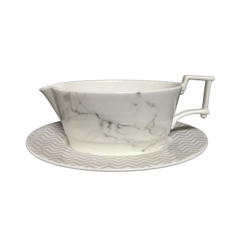 Villa Bianca Bone China Gravy Boat