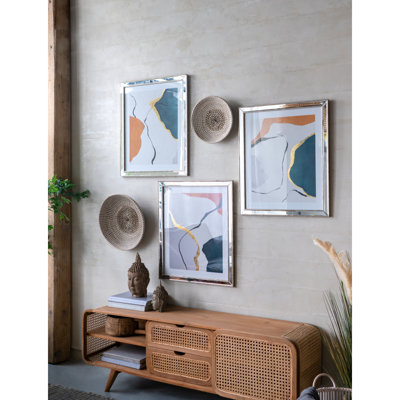 S / 3, art mural 22 pi x 26 po x 0,6 po Marcia