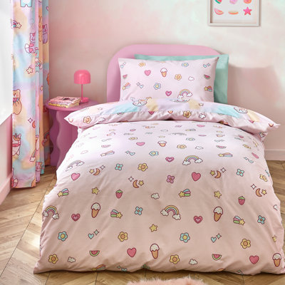 Forever Together Reversible Duvet Cover Set