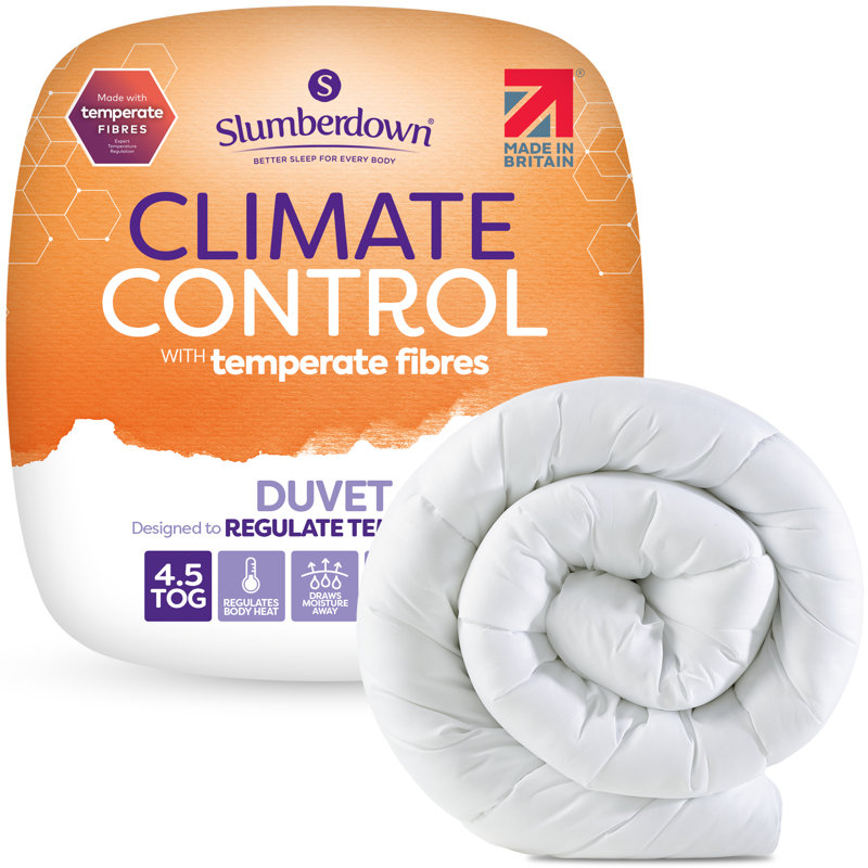 Climate Control 4.5 Tog Summer Specific Duvet, Super King