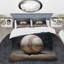Ensemble de housse de couette en microfibre / polyester Baseball Subtle Strikeout Bedding-348152013