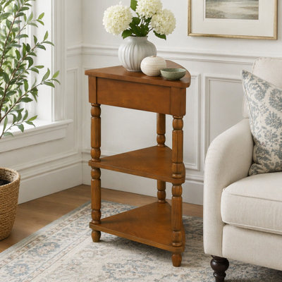 33.8'' Small Triangle Corner Table