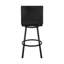 Tabouret de bar pivotant avec hauteur de comptoir confortable