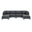 Canapé modulaire rembourré avec pieds en métal-229250194