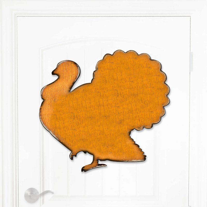 Décoration de porte de dinde rustique par G. Debrekht