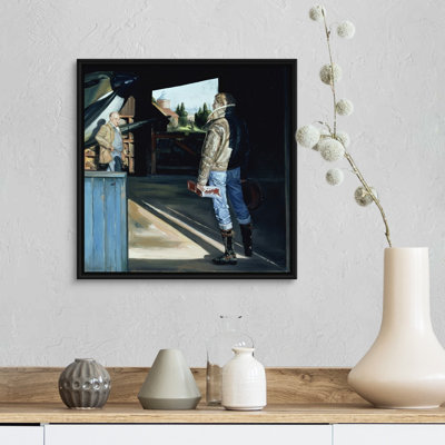 The Visitor by Timothy Easton - Painting Print on Canvas