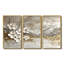 Or et blanc, Alpes bavaroises, montagnes I - ensemble de reproductions d'art mural montagnes-107200392-107200393