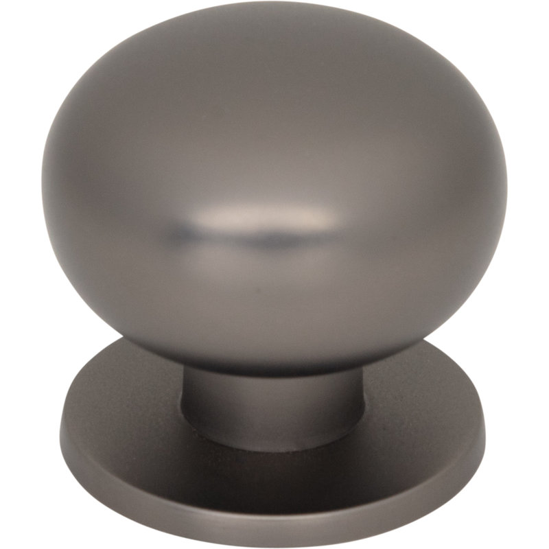 Lambert 1 1/4" Diameter Round Knob, Antique Bronze