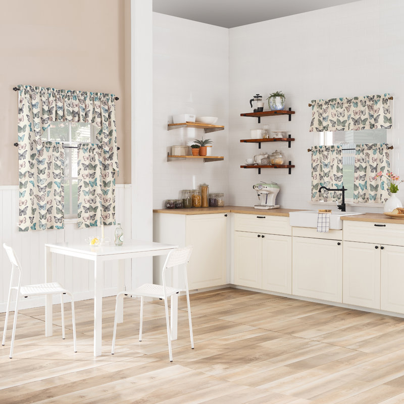 Rideau de cuisine Akyla, H 38 po x l 56 po